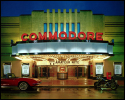 click for larger image of the Commodore Theatre exterior